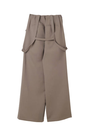 Front-Vent Suspender Pants