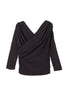 【新色】Asymmetric Cotton-blend Jersey Top