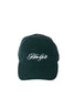 Logo Embroidered Corduroy Cap