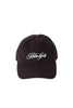 Logo Embroidered Corduroy Cap