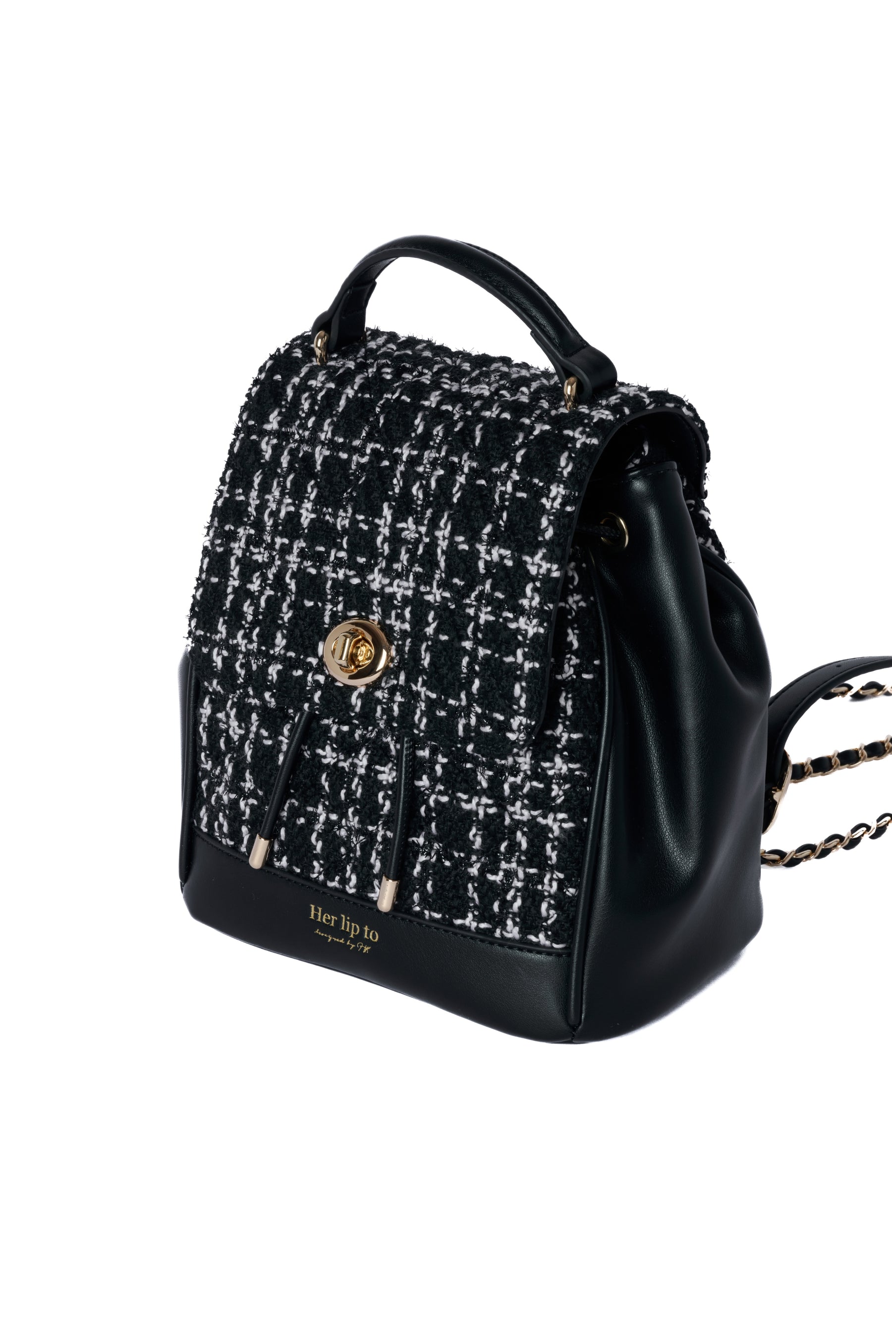 Tweed Mini Backpack
