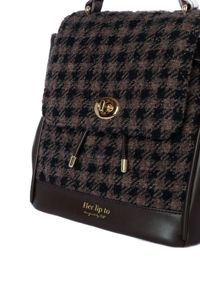 Tweed Mini Backpack