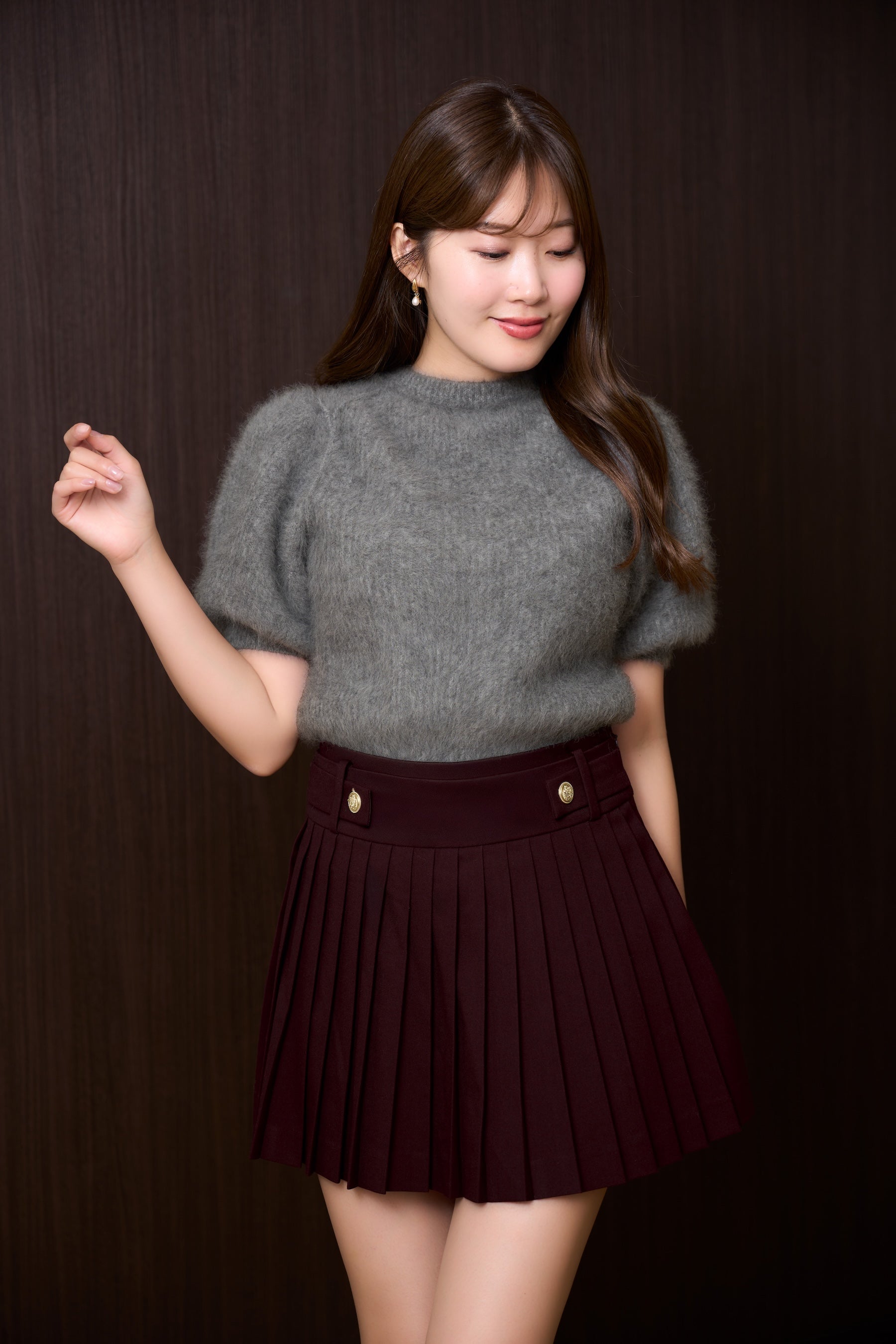 【9月下旬発送】【新色】Fancy Cashmere Blend Pullover