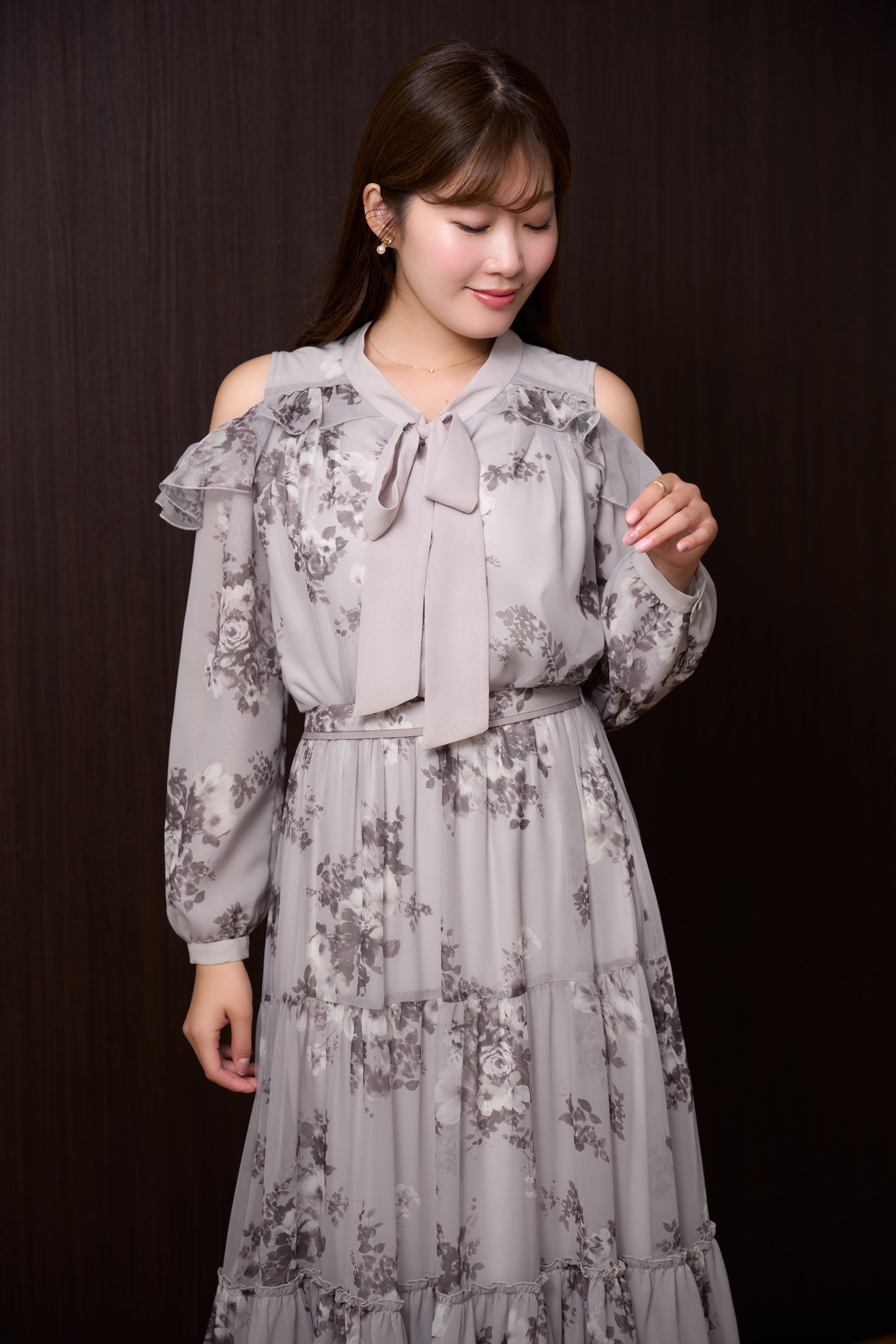 Isaline Bow-Tie Floral Blouse