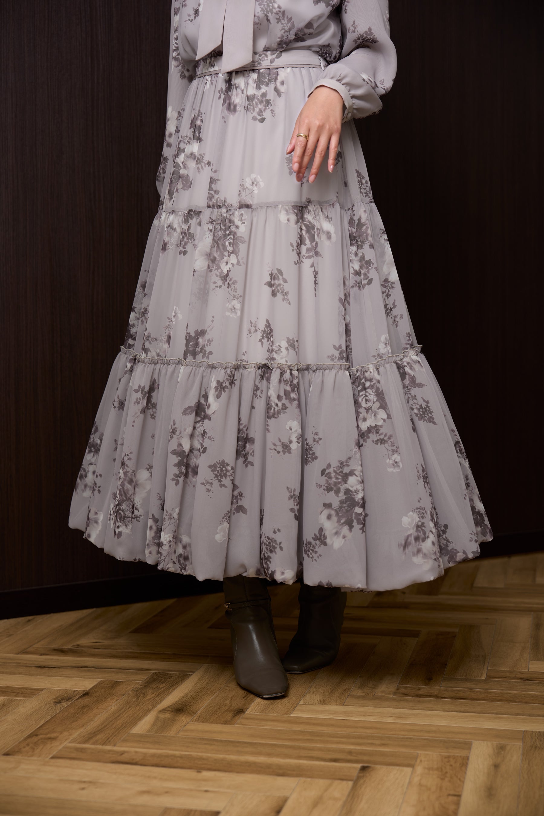 Isaline Bow-Tie Floral Blouse