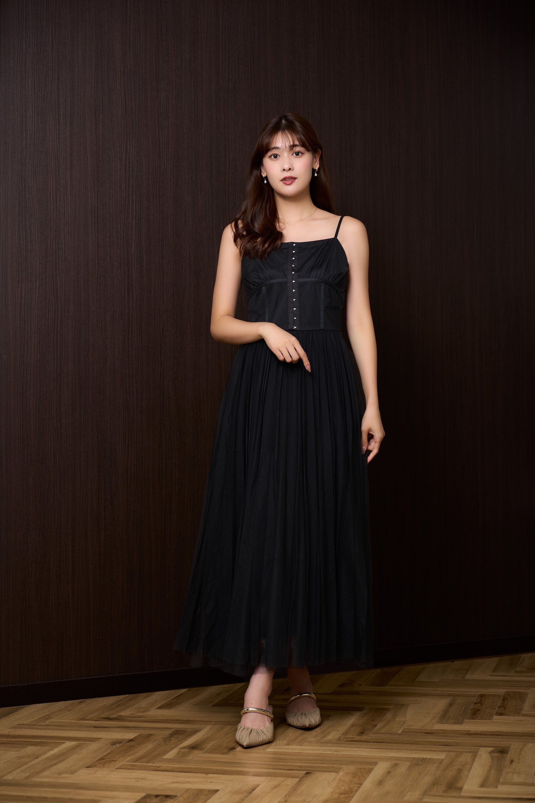 Isadora Tulle Cami Dress