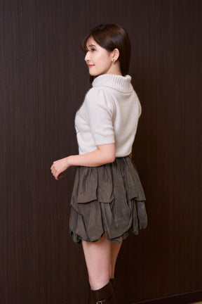 Pia Argyle Knit Top