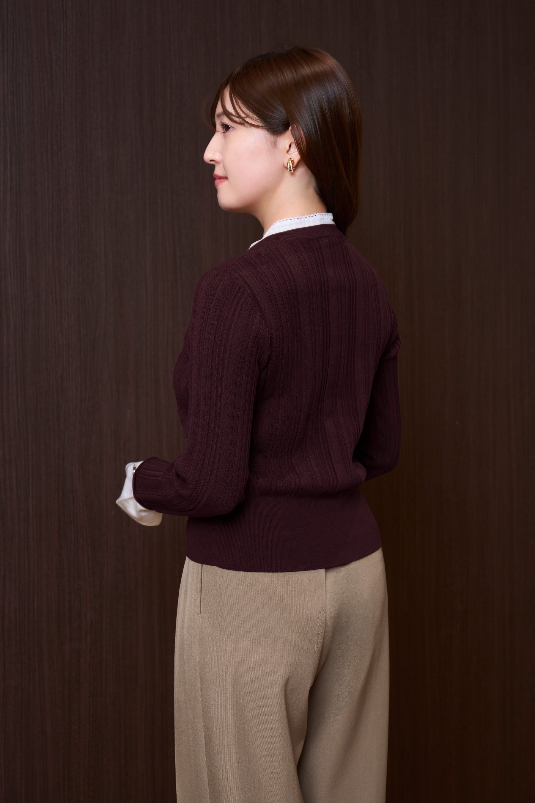 Alessia Detachable Ribbed Cardigan