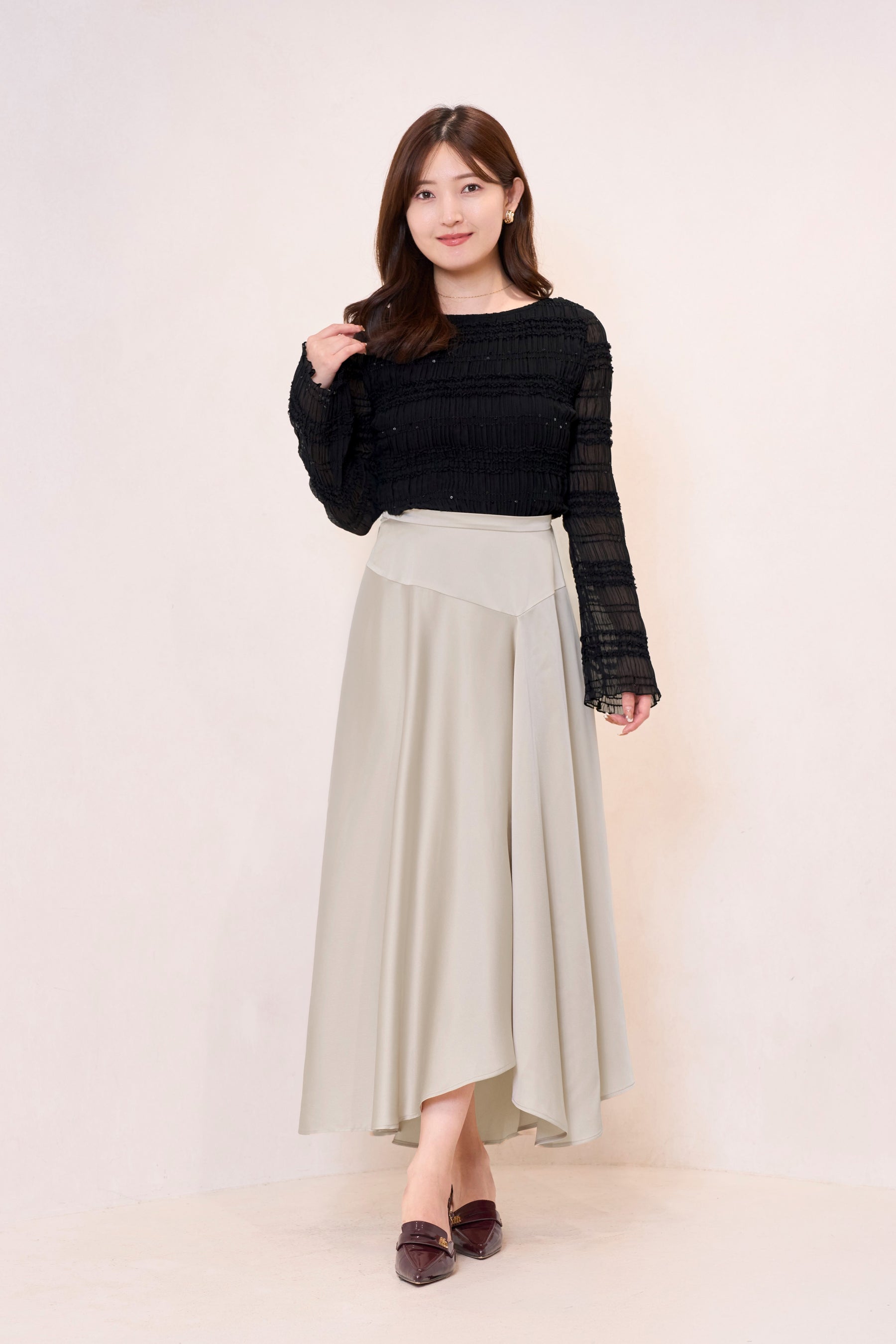 Rosine Shirring Top
