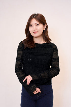 Rosine Shirring Top