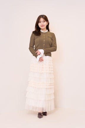 [New Color] Loved one Tulle Skirt