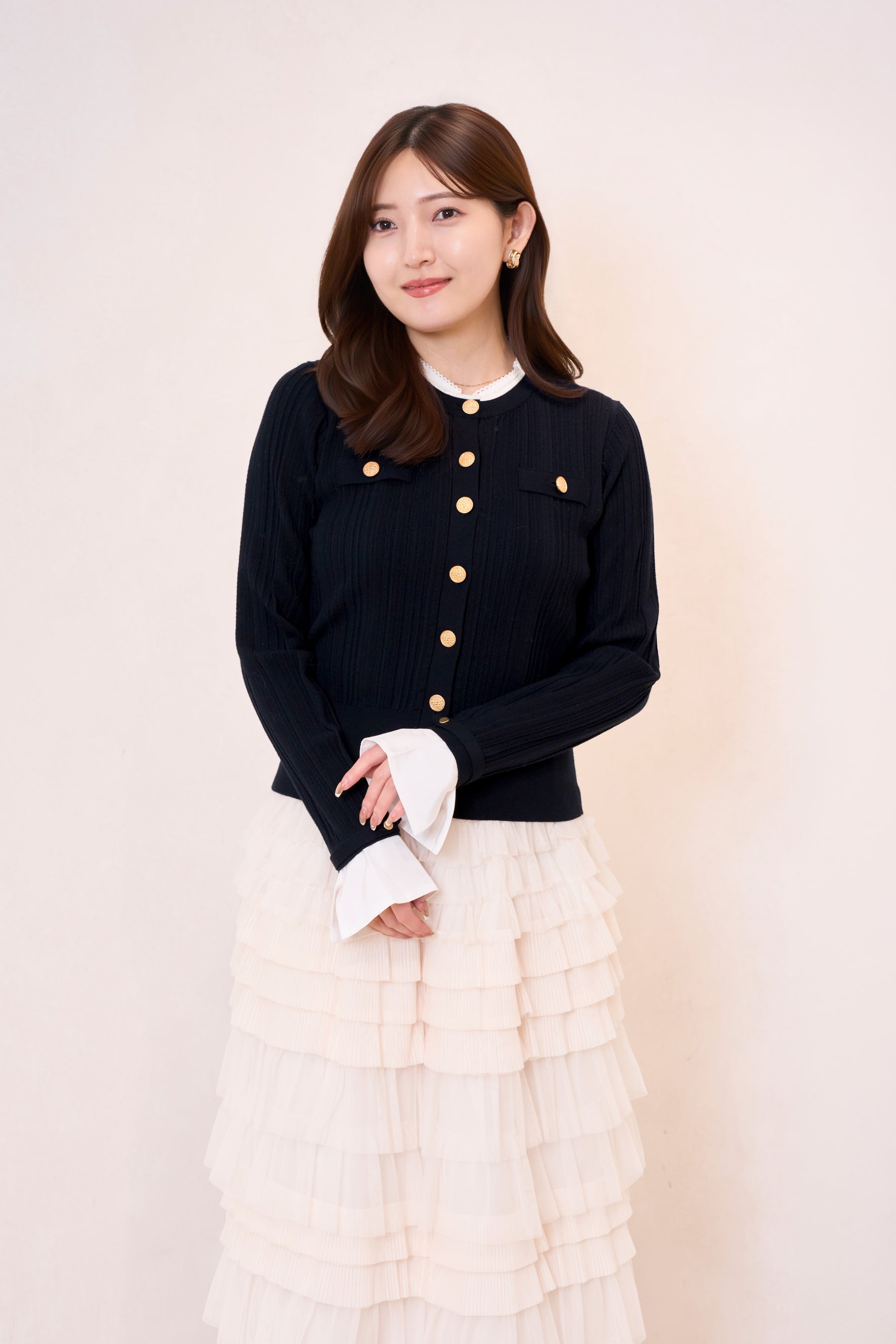 Alessia Detachable Ribbed Cardigan