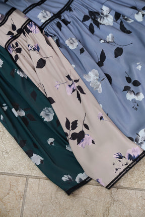 Rosaline Satin Midi Dress