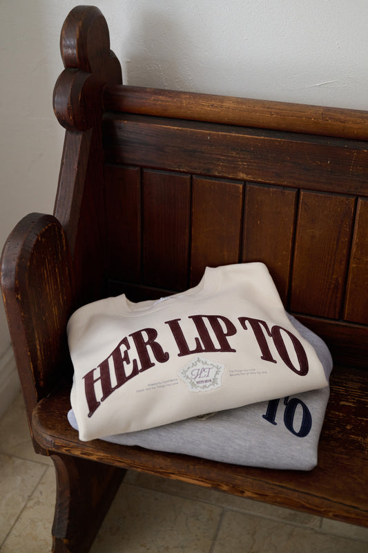 HLT Embroidered Motif Sweatshirt