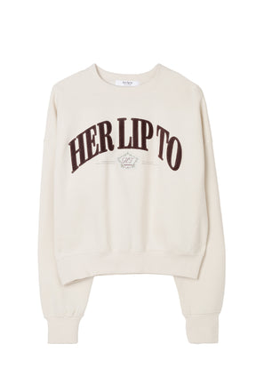 HLT Embroidered Motif Sweatshirt