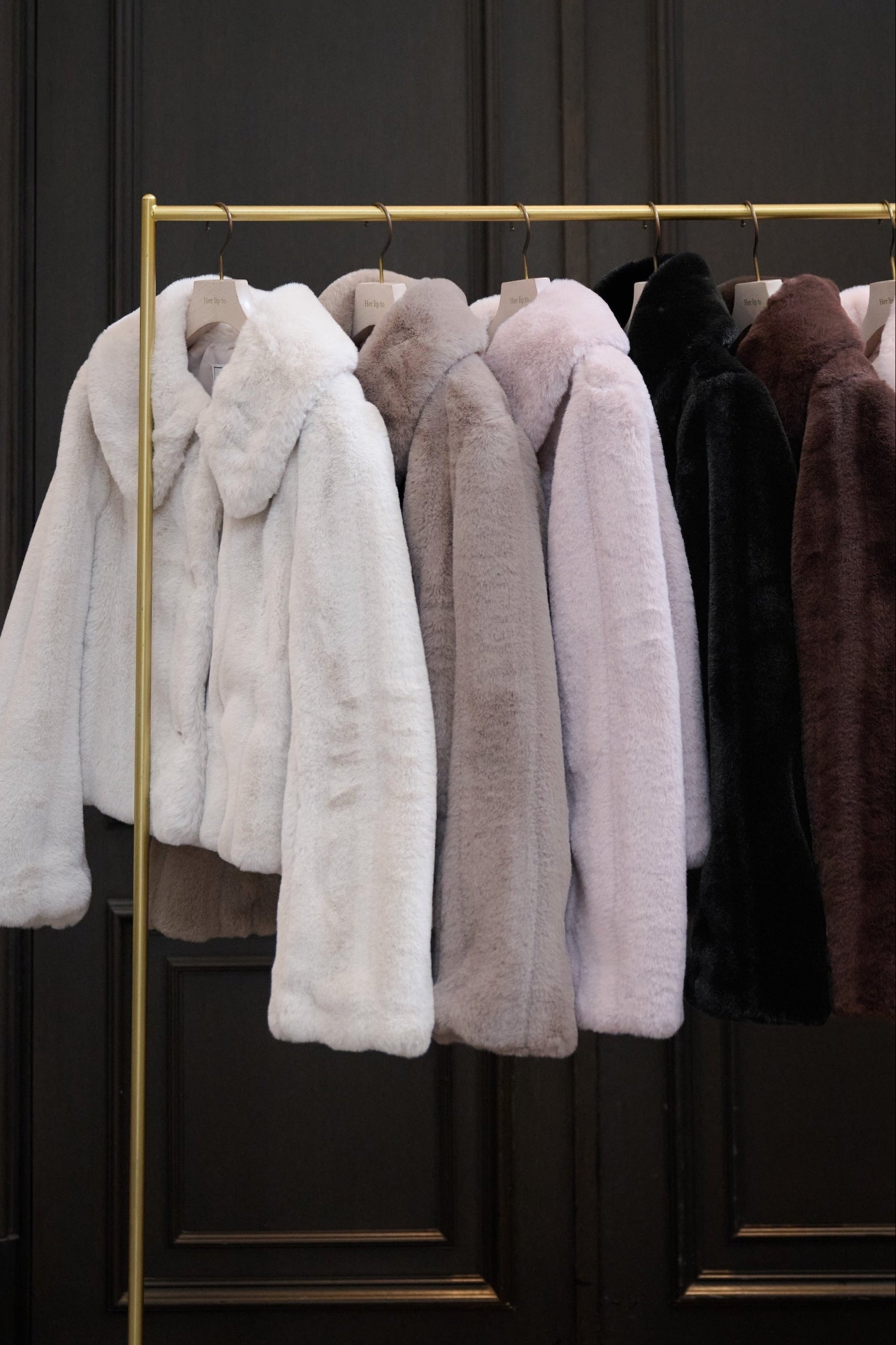 [New Color] Winter Love Faux Fur Coat
