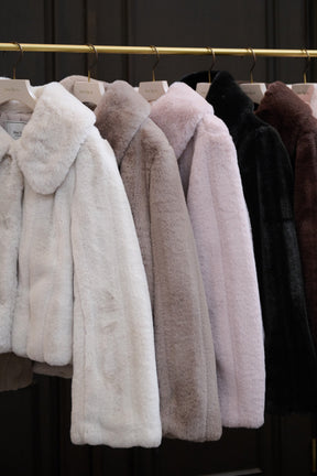 [New Color] Winter Love Faux Fur Coat