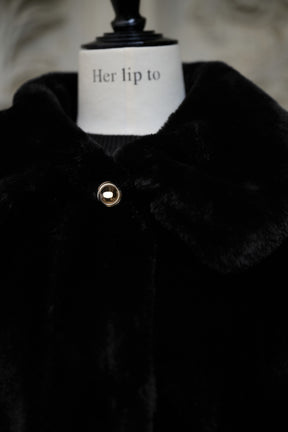 [New Color] Winter Love Faux Fur Coat