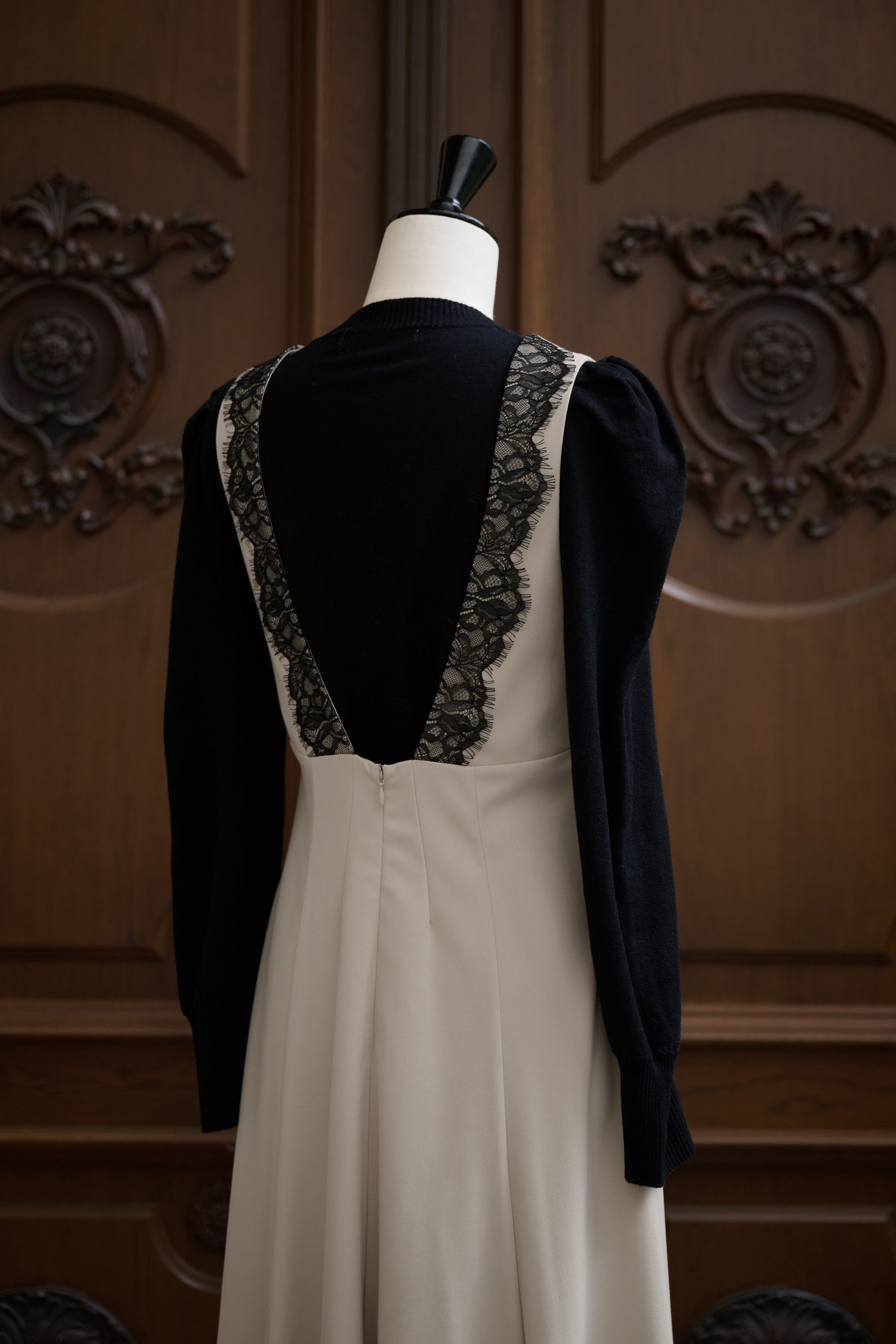 Florence Lace-Trim Jumper Dress