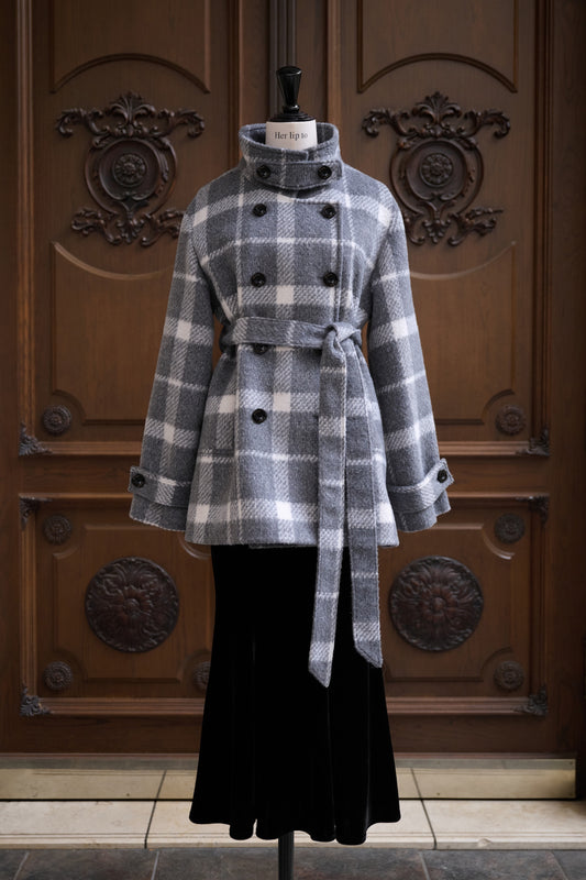 【10月中旬発送】Balzac Wool-Blend Coat