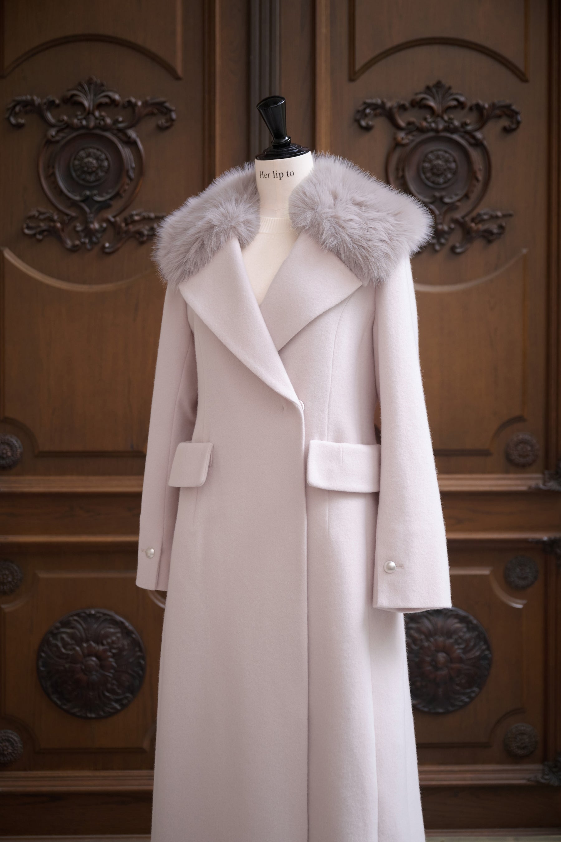 【10月中旬発送】Nicole Wool-Blend Longline Coat