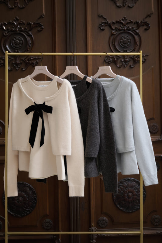 Lucille Peplum Knit Ensemble