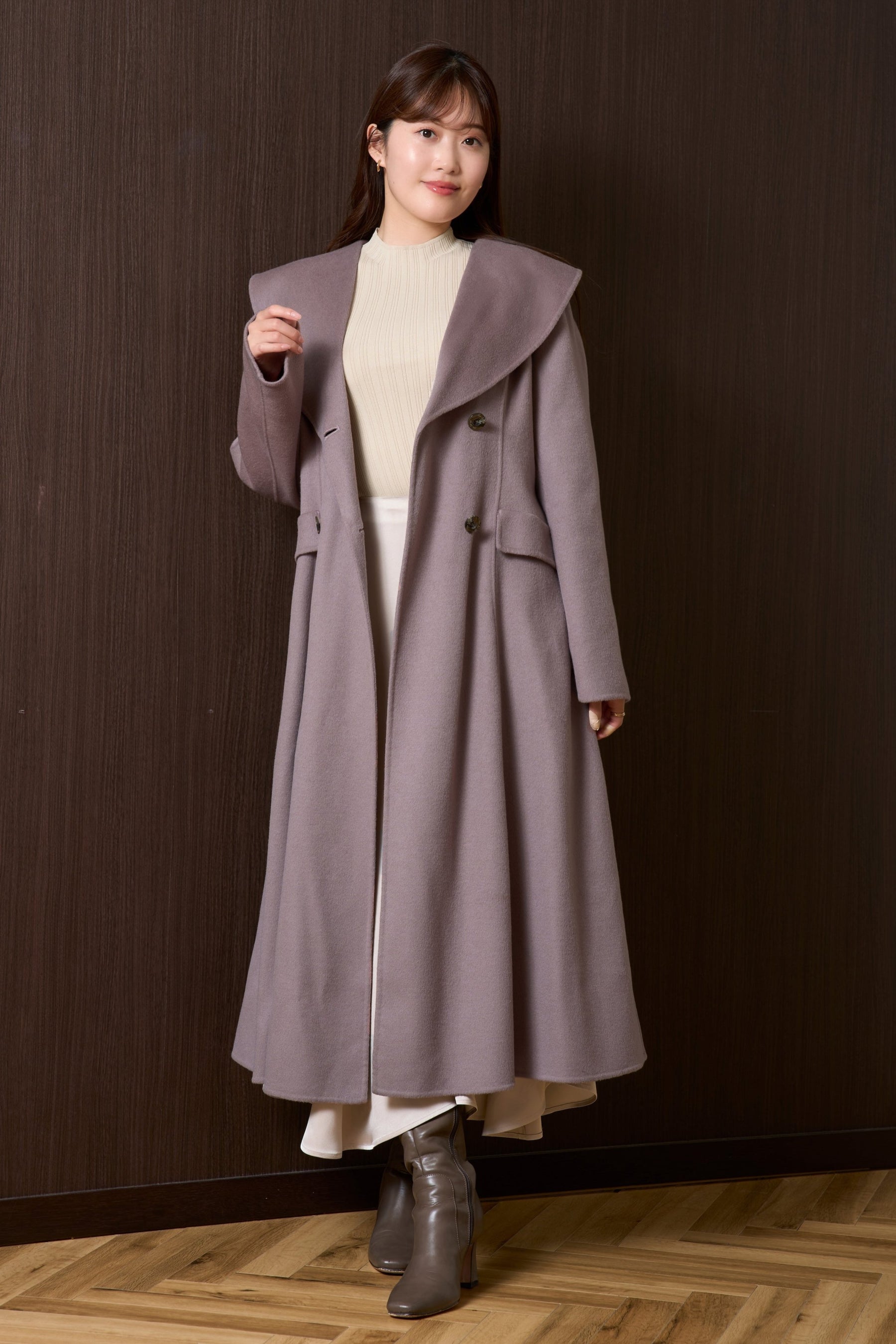 【10月上旬発送】Hamilton Wool River Coat