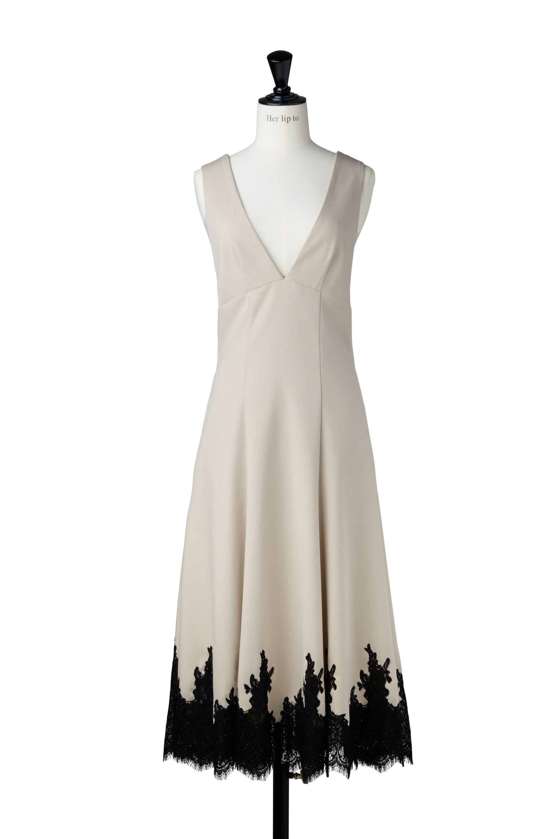 Florence Lace-Trim Jumper Dress