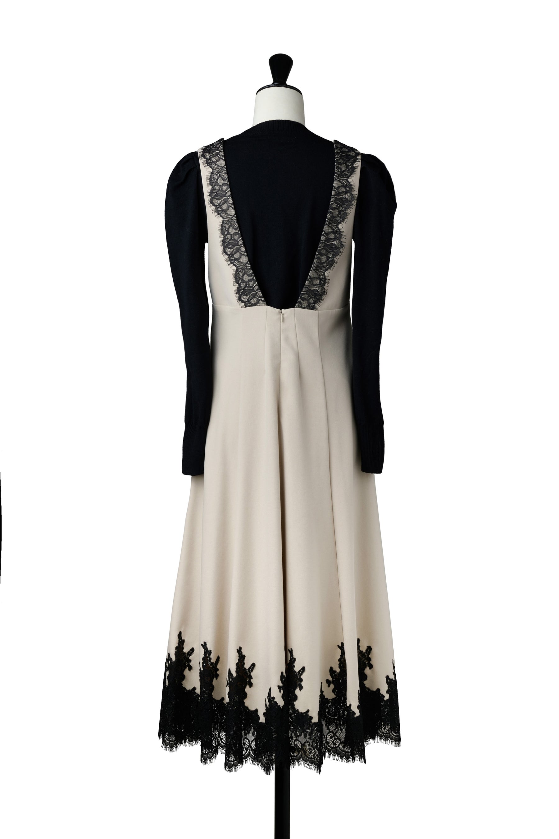 Florence Lace-Trim Jumper Dress