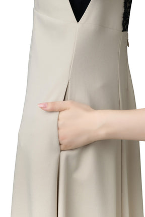 Florence Lace-Trim Jumper Dress
