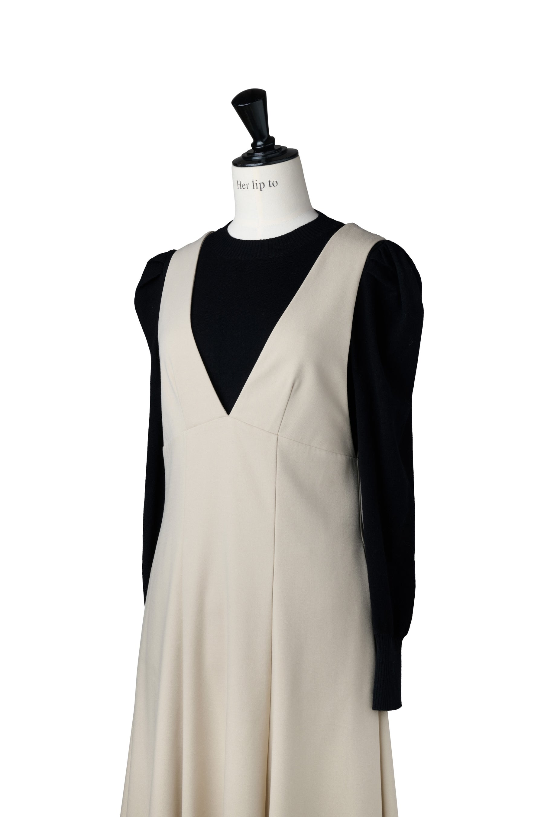 Florence Lace-Trim Jumper Dress
