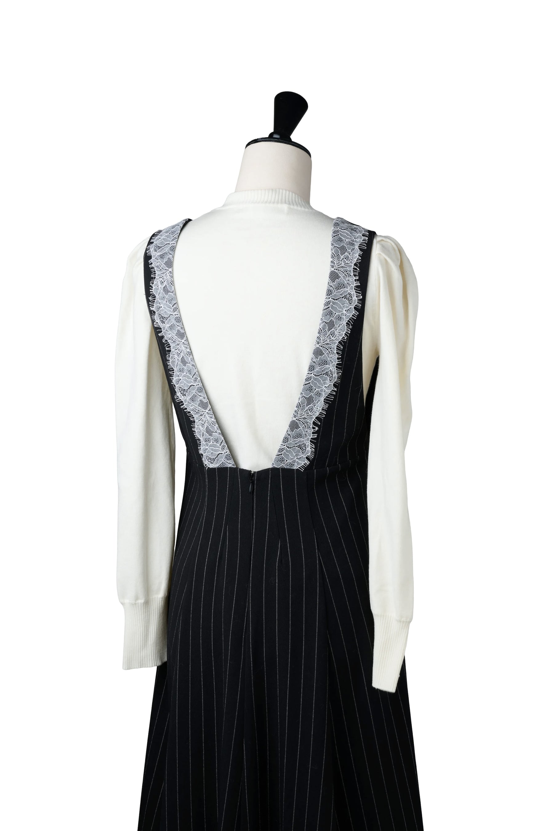 Florence Lace-Trim Jumper Dress