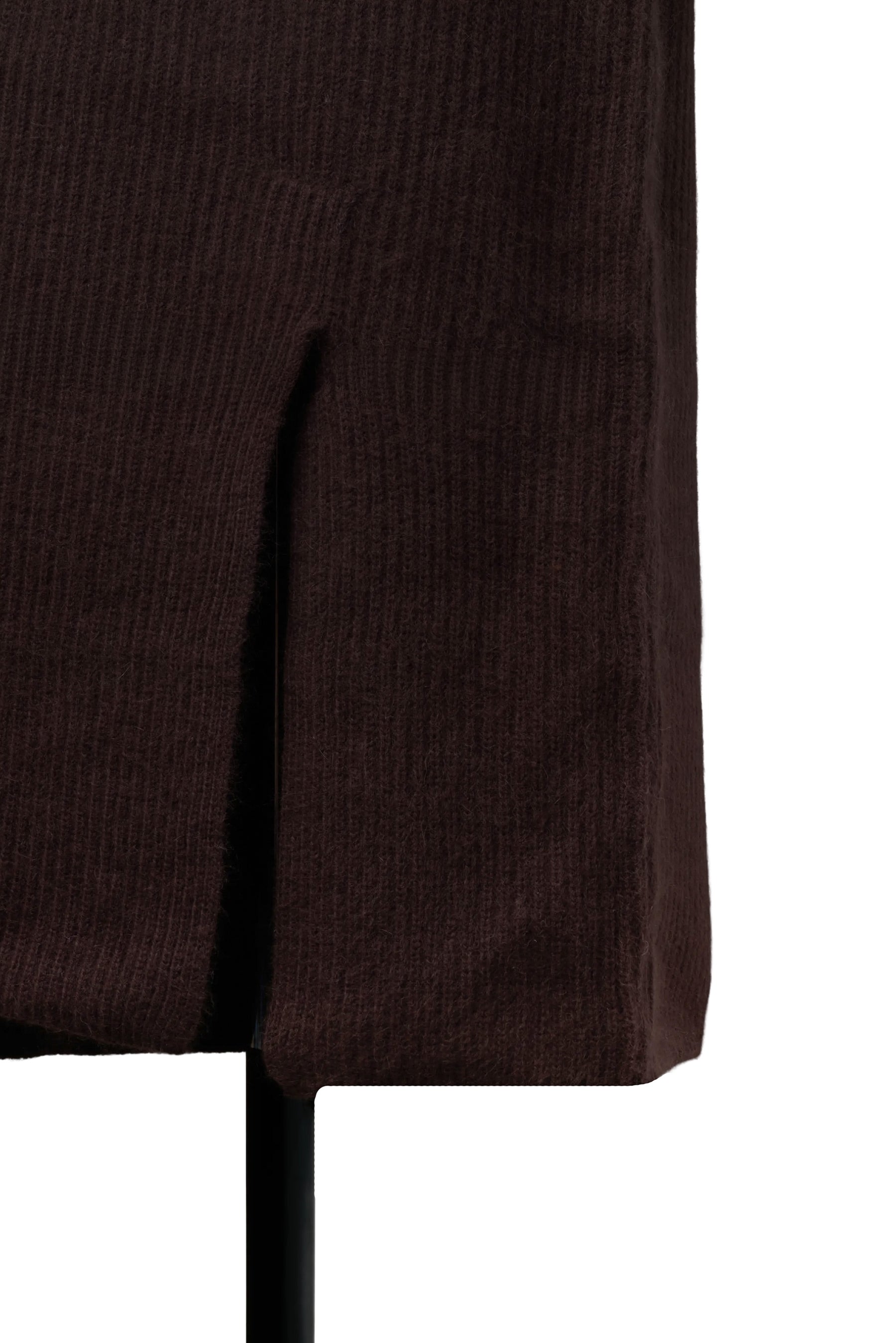 ［Essentia］Off-the-Shoulder Bit Knit Dress