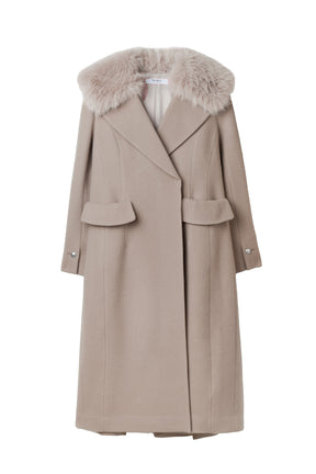 【10月中旬発送】Nicole Wool-Blend Longline Coat