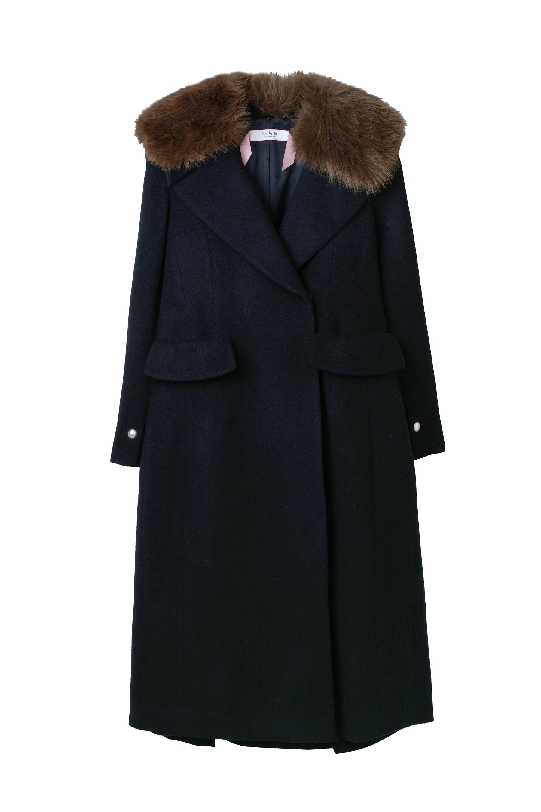 【10月中旬発送】Nicole Wool-Blend Longline Coat