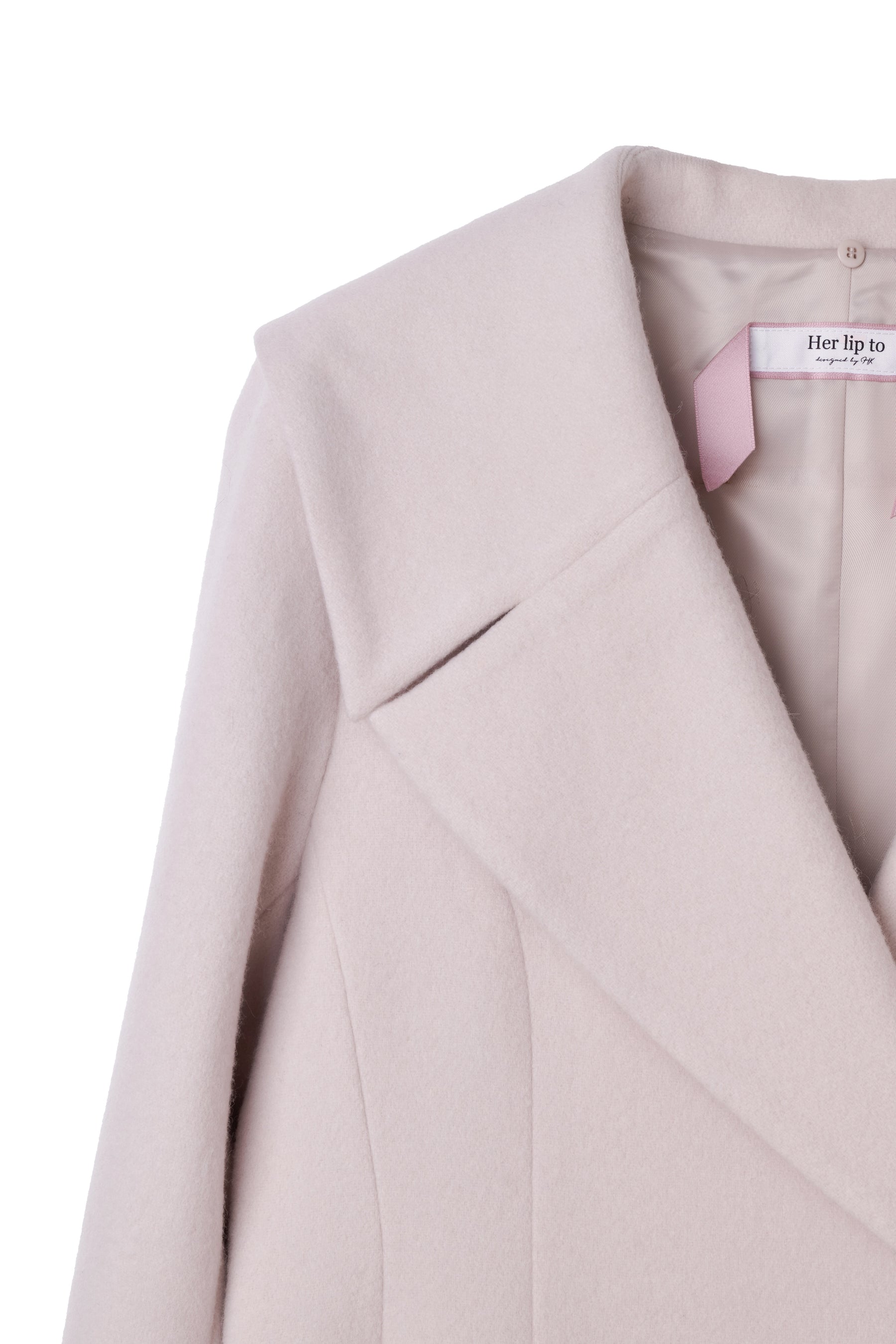 【10月中旬発送】Nicole Wool-Blend Longline Coat