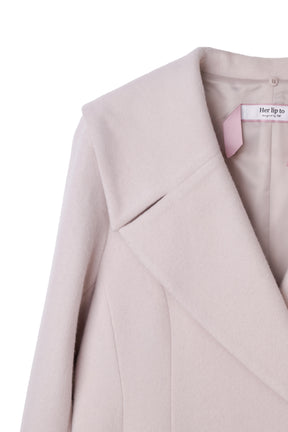 【10月中旬発送】Nicole Wool-Blend Longline Coat
