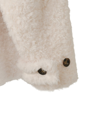 [Ships in mid October] Penelope Faux Fur Double-Breasted Coat
