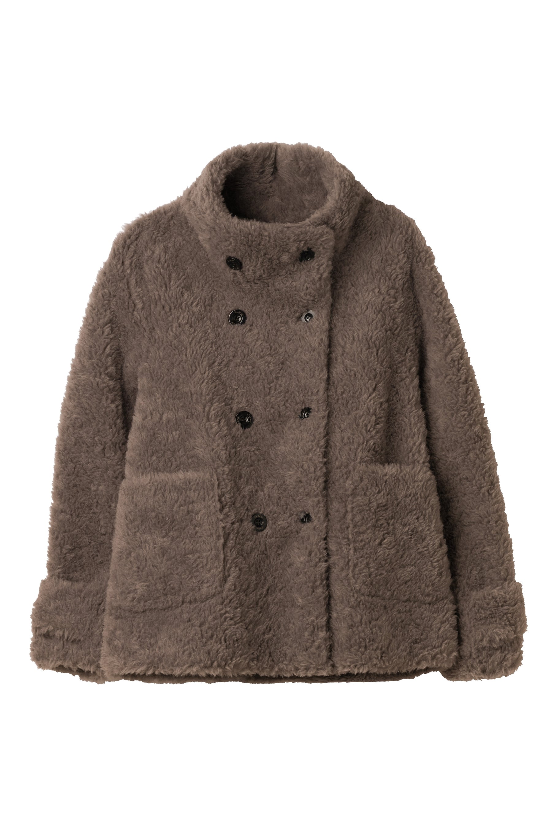 [Ships in mid October] Penelope Faux Fur Double-Breasted Coat
