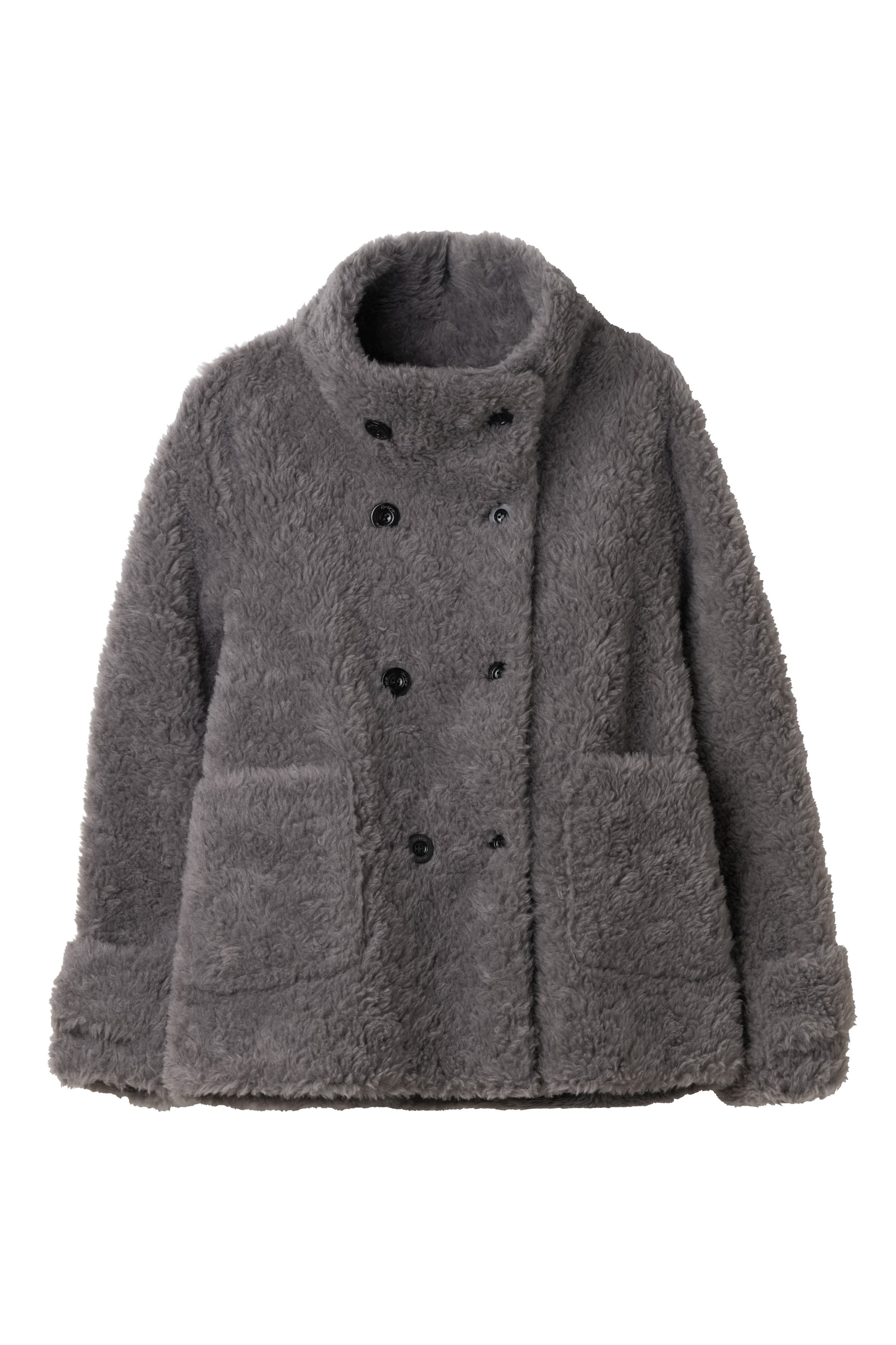 [Ships in mid October] Penelope Faux Fur Double-Breasted Coat