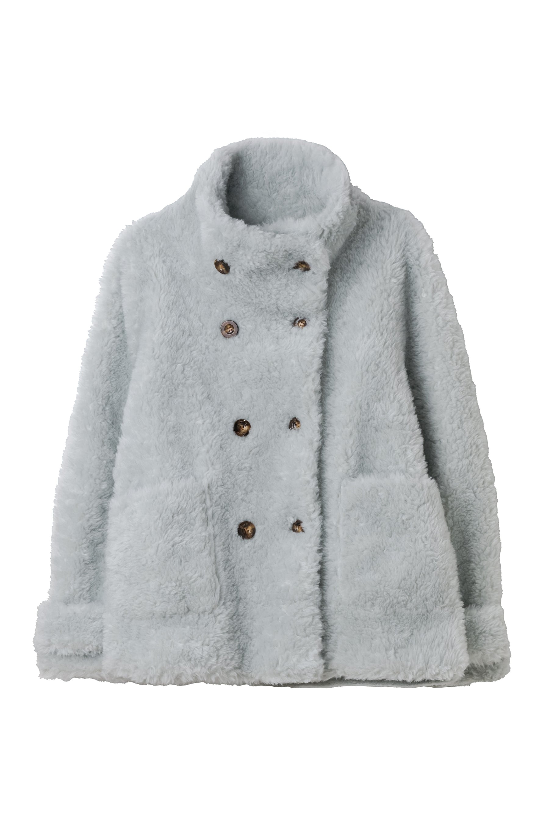 [Ships in mid October] Penelope Faux Fur Double-Breasted Coat