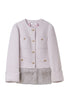 【10月中旬発送】Joana Faux Fur-Hem Wool Coat