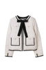【10月中旬発送】Aurelia Bow Trim Down Jacket