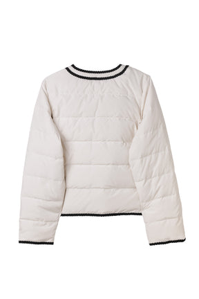 【10月中旬発送】Aurelia Bow Trim Down Jacket