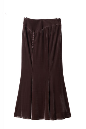 Velour Mermaid Skirt