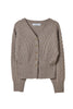Plume Cable-Knit Cardigan