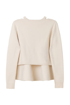Lucille Peplum Knit Ensemble