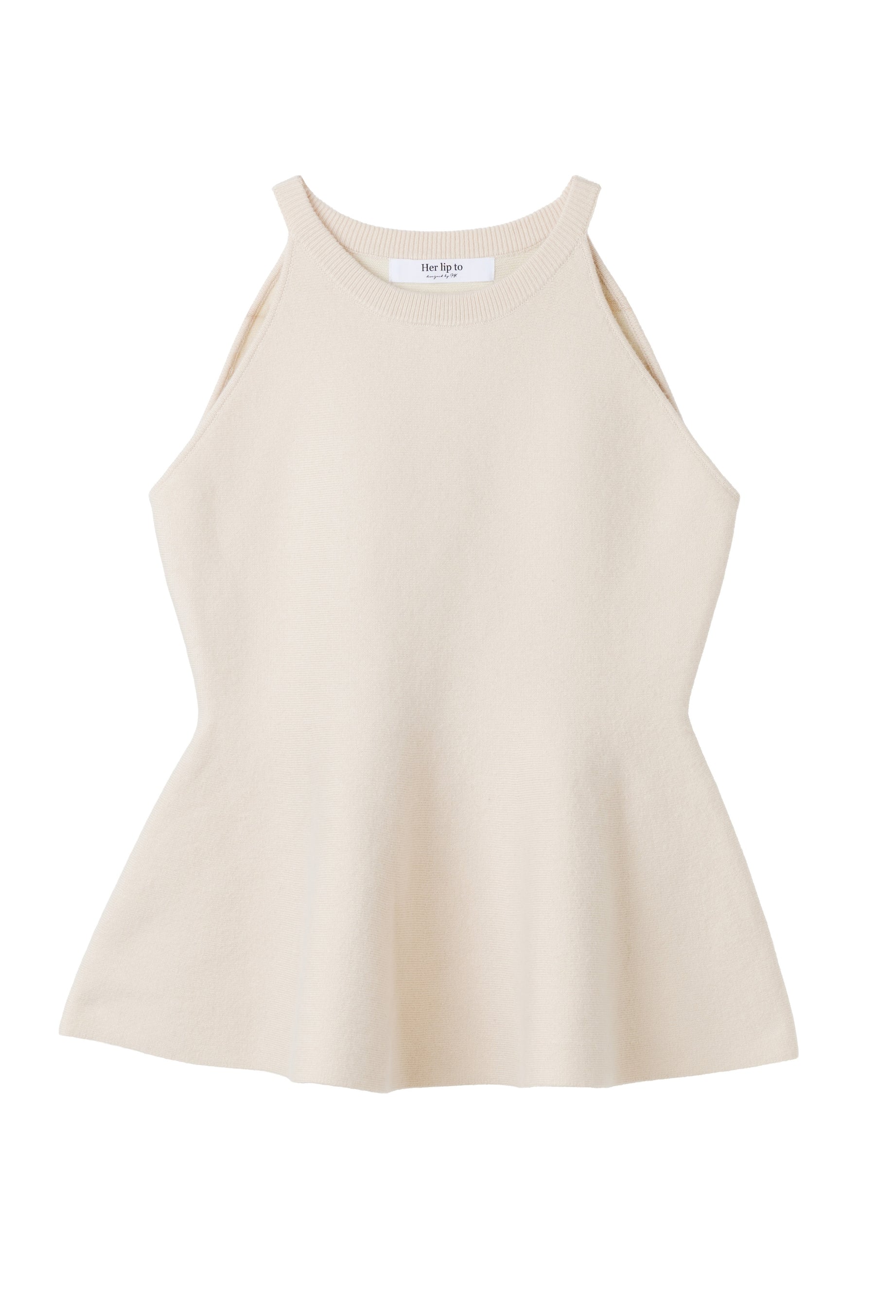 Lucille Peplum Knit Ensemble