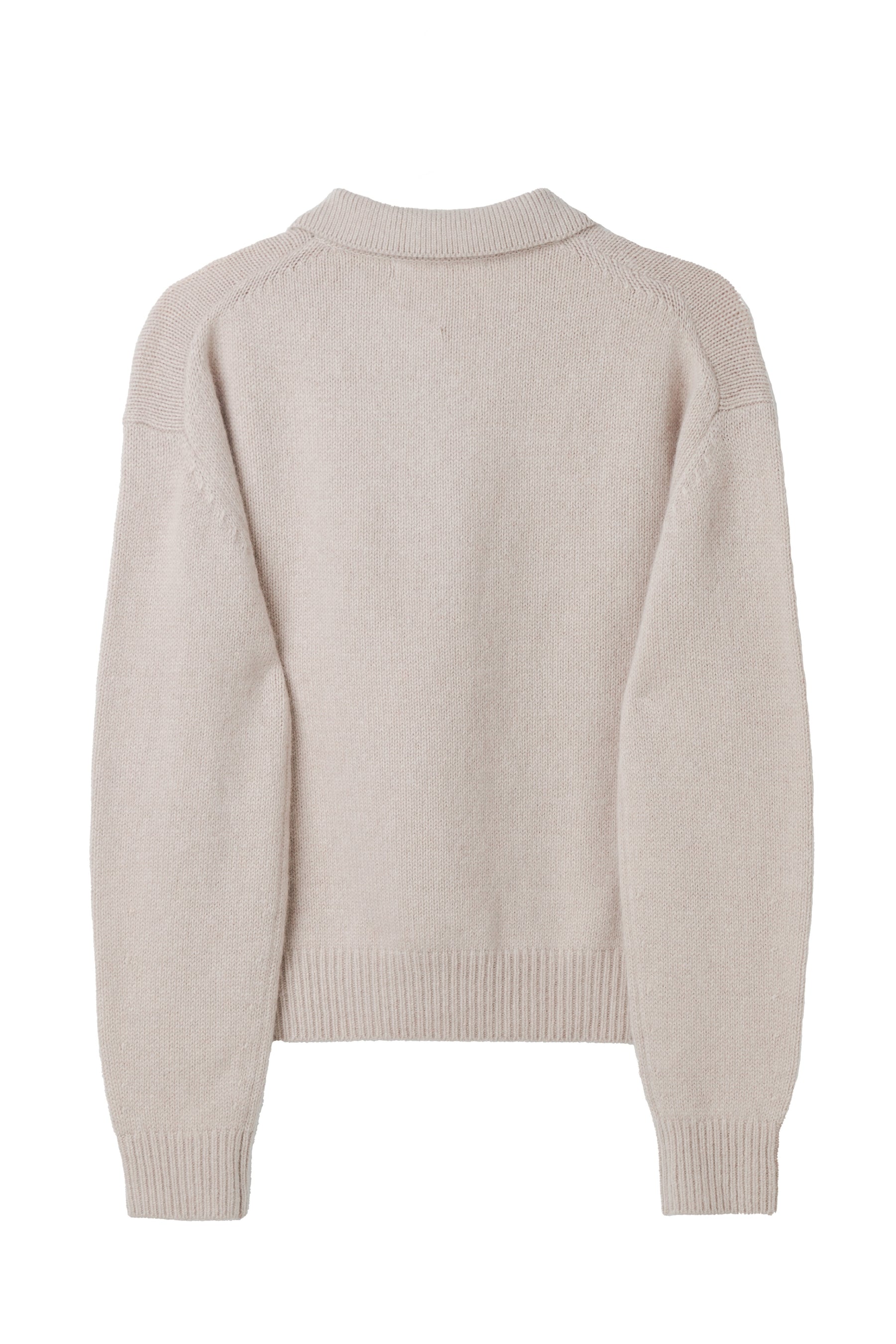 Classic H Logo Knit Polo Top
