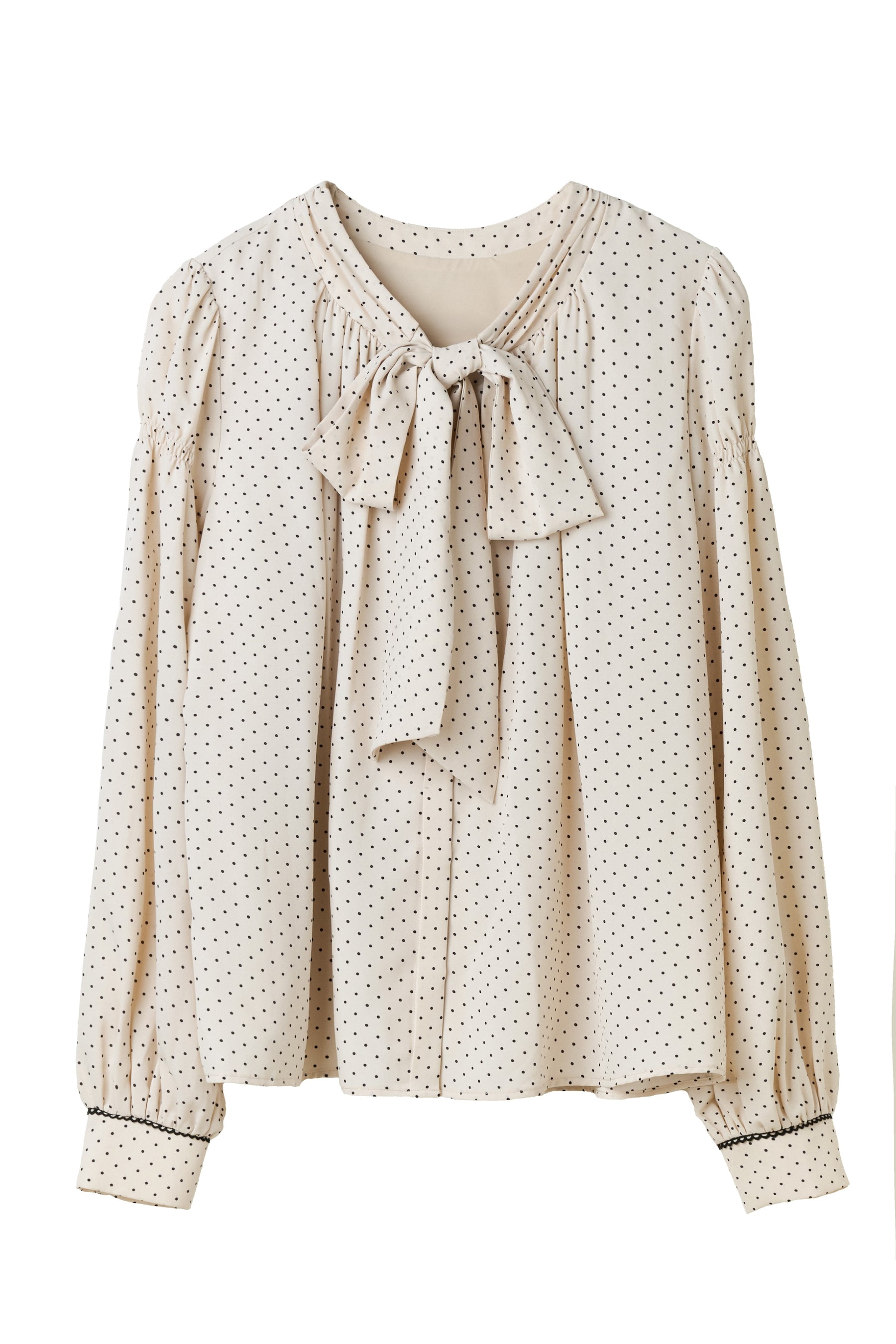 Fluid Bow-Tie Blouse